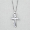 Heart Shaped Cross Necklace